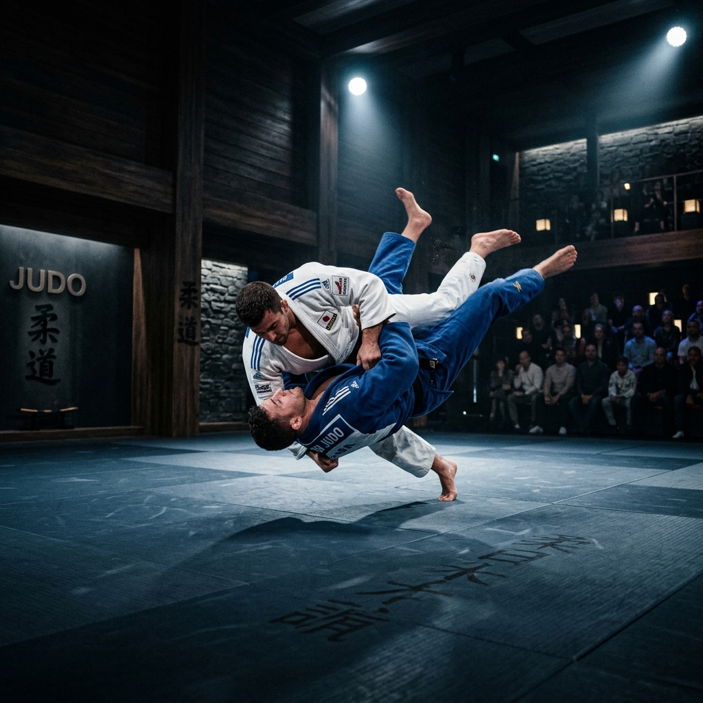 Judo Action Shot